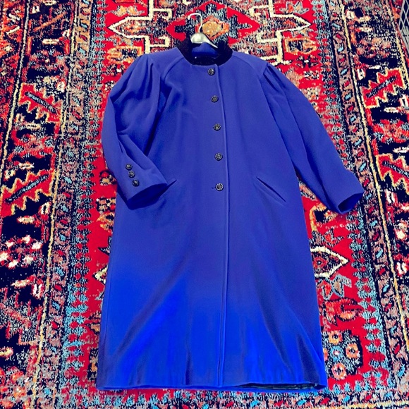 80's Wool Coat - Picture 1 of 16